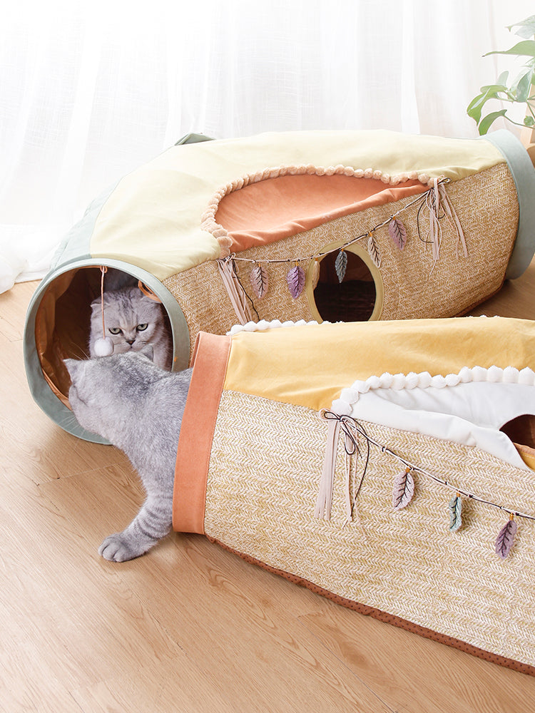 Discover the Joy of Play with the Pet Totoro Litter Roll Drilling Tunnel Toy