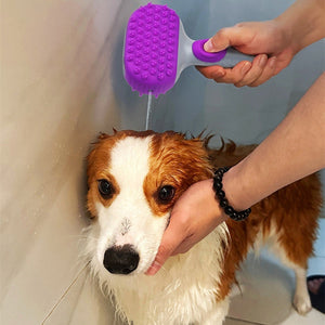 Unleash the Joy of Bathing with Our Pet Shower Brush